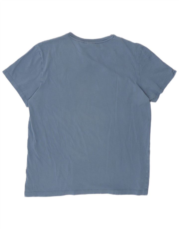 Ανδρικό T-Shirt G-STAR Top Large Blue