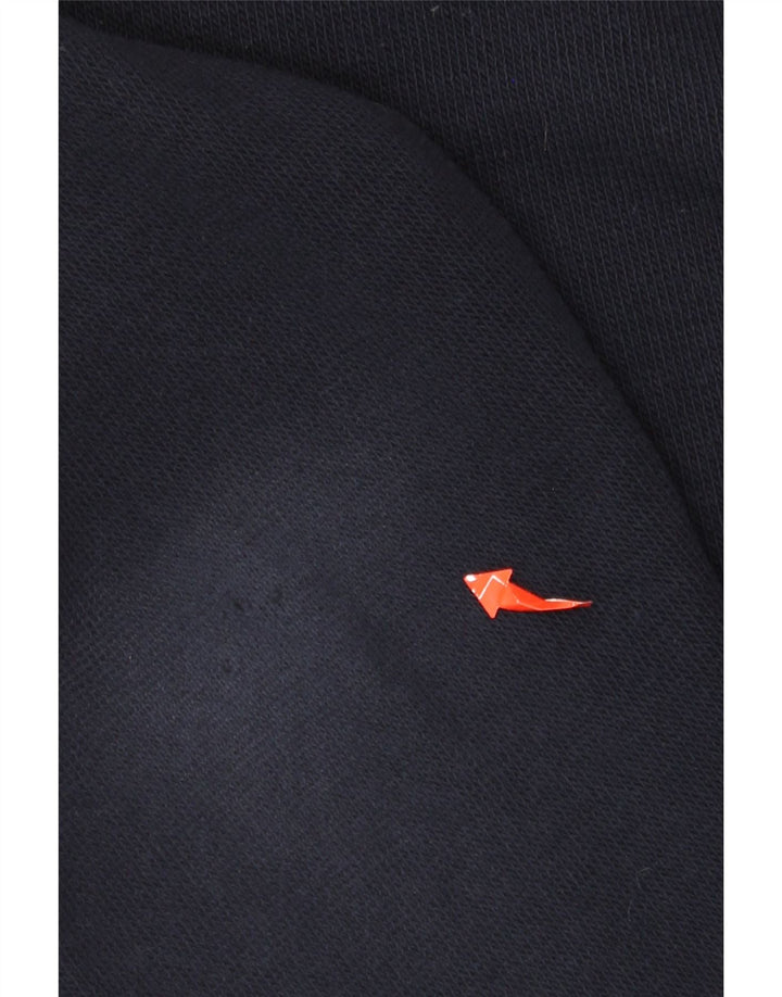 Ανδρικό πουλόβερ Animal με κουμπιά με λαιμό, μεσαίο μπλε πολυεστέρα