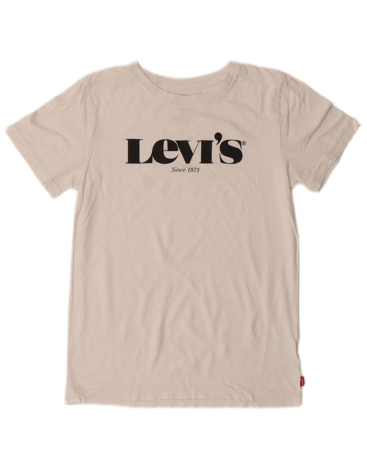 Levi's Boys Graphic T-Shirt Top 13-14 Years Λευκό