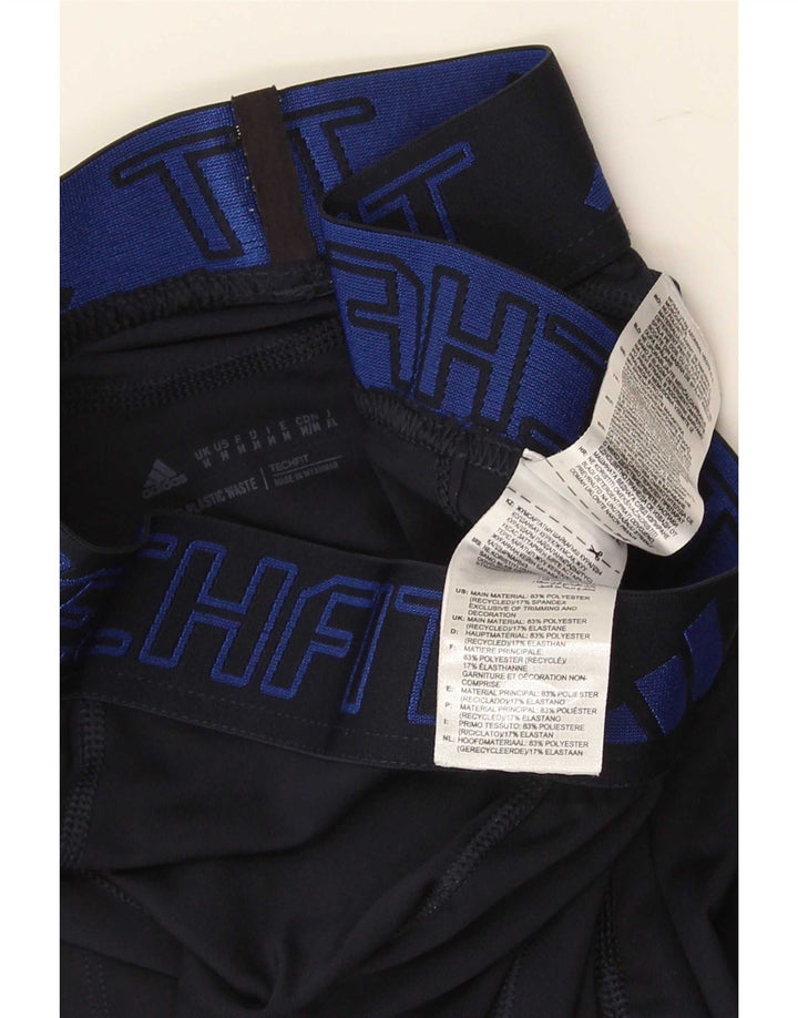 Adidas Γυναικείο κολάν Aeroready UK 12 Medium Navy Blue Polyester