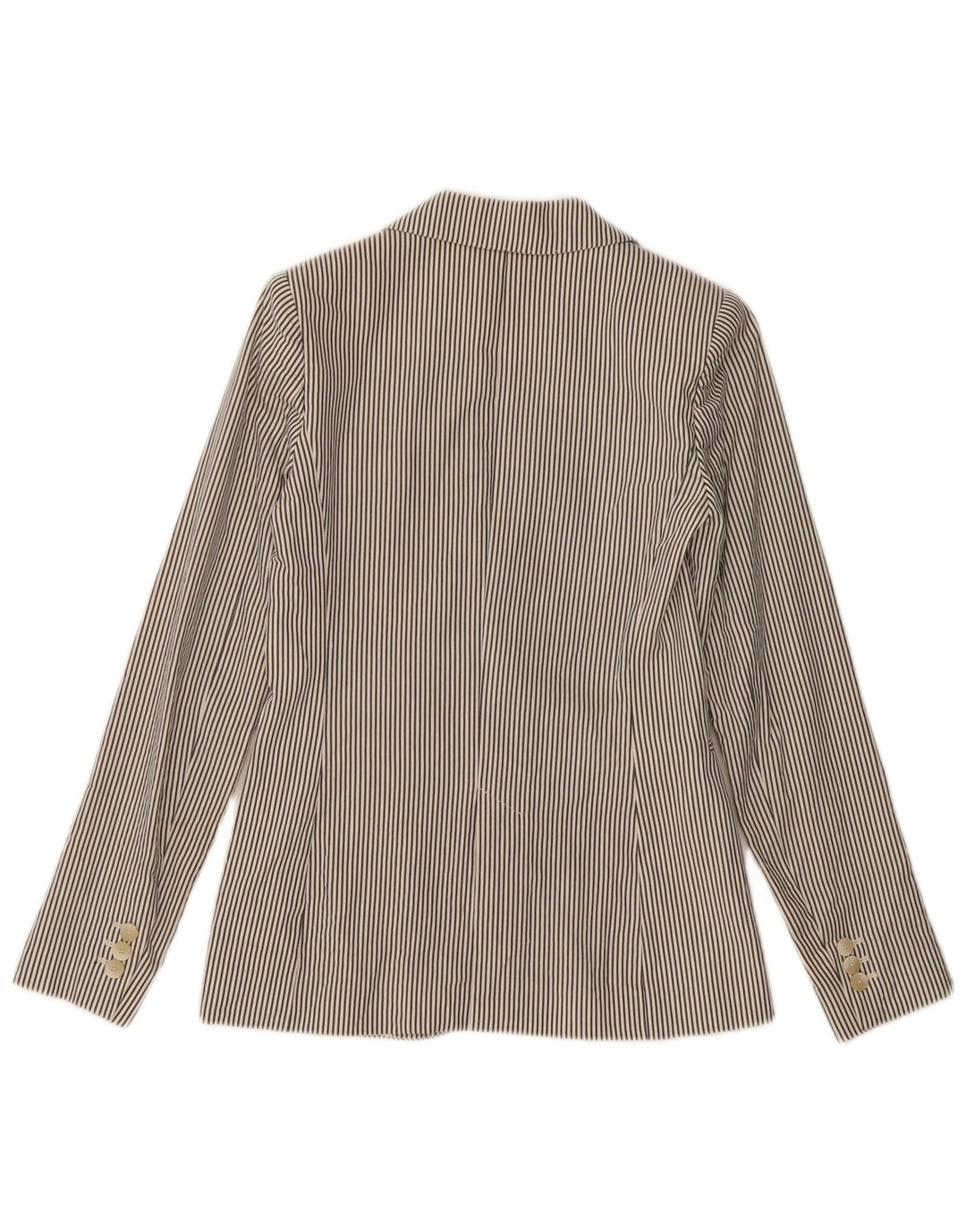 MASSIMO DUTTI Γυναικείο σακάκι με 1 κουμπί EU 34 2XS Grey Pinstripe