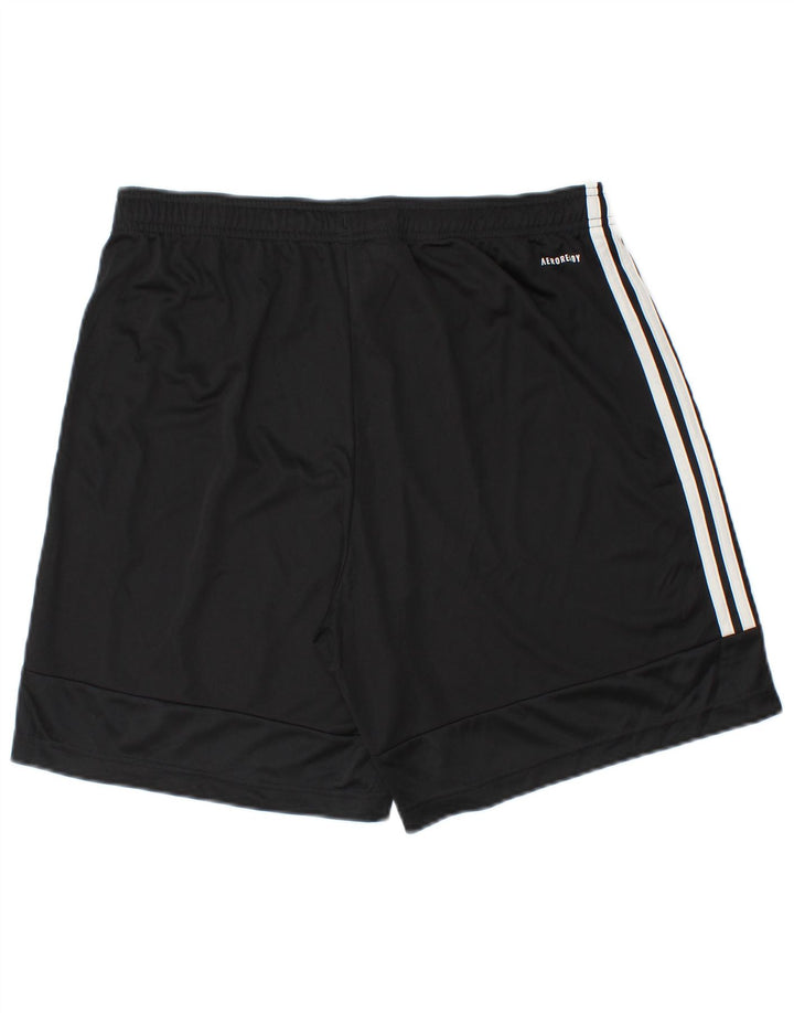 Ανδρικό σορτς Adidas Aeroready Αθλητικό μεγάλο μαύρο πολυεστέρα