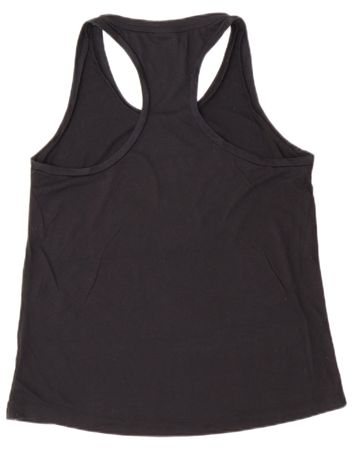 Γυναικείο γραφικό γιλέκο NIKE τοπ UK 10 Small Black