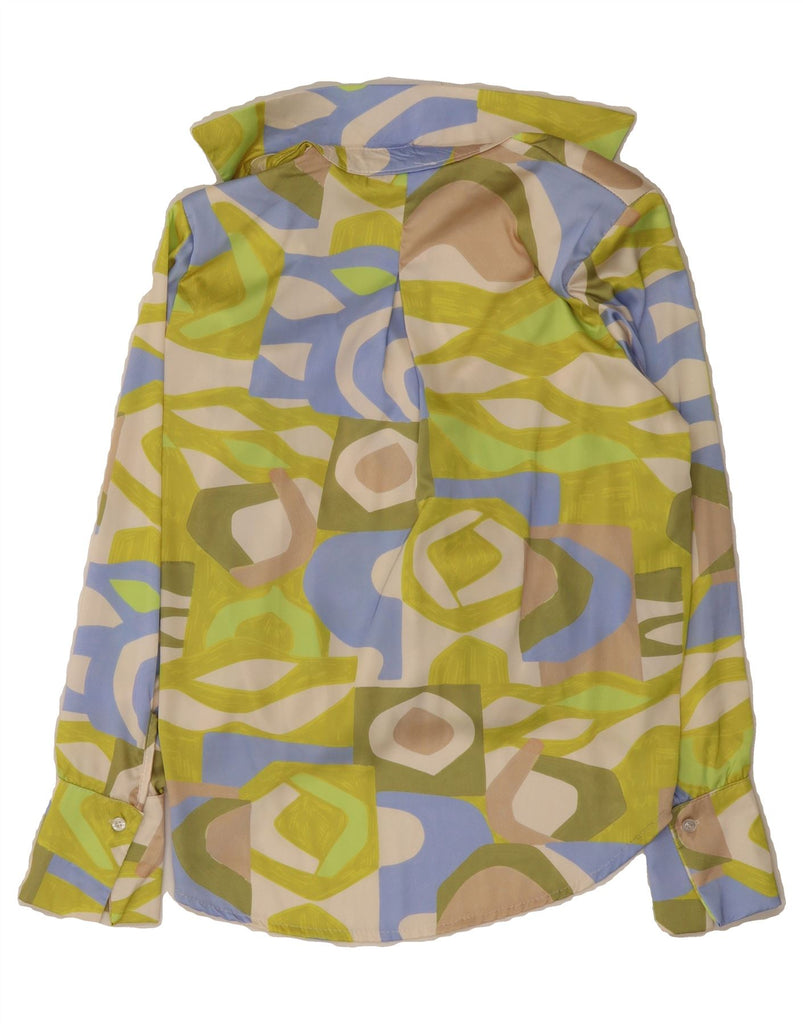 VINTAGE Womens Abstract Pattern Blouse Top UK 18 XL Multicoloured Vintage Vintage and Second-Hand Vintage from Messina Hembry 