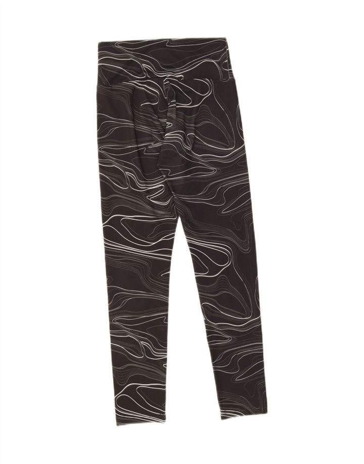 Γυναικεία κολάν με αφηρημένο σχέδιο Puma UK 8 Small Black Geometric