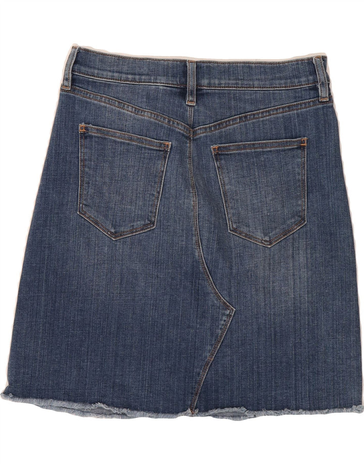 J. CREW Womens Denim Skirt US 6 Medium W30 Blue Cotton Vintage J. Crew and Second-Hand J. Crew from Messina Hembry 