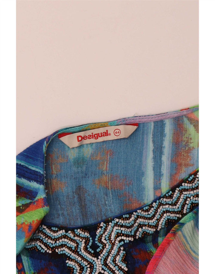 Desigual Γυναικείο φόρεμα σκηνής με αφηρημένο σχέδιο EU 44 XL Πολύχρωμο