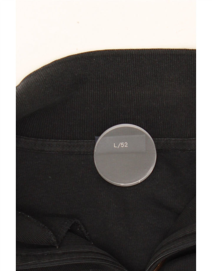 DANIEL HECHTER Ανδρικό φούτερ Paris Roll Neck Jumper IT 52 Large Μαύρο