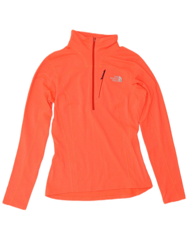 Η γυναικεία φόρμα πουλόβερ με φερμουάρ North Face Top UK 6 XS Orange