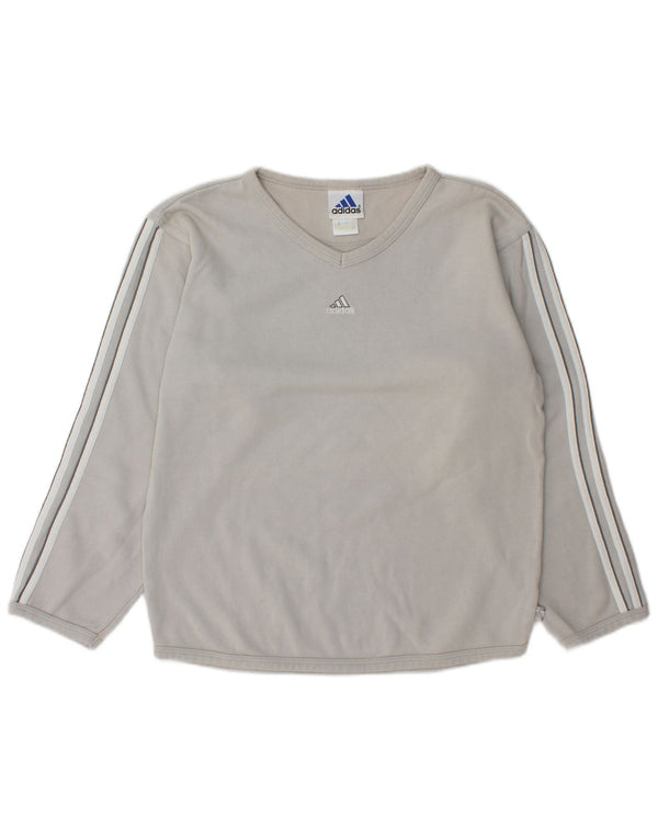 Γυναικείο φούτερ Adidas Oversized Jumper UK 10 Small Grey Cotton