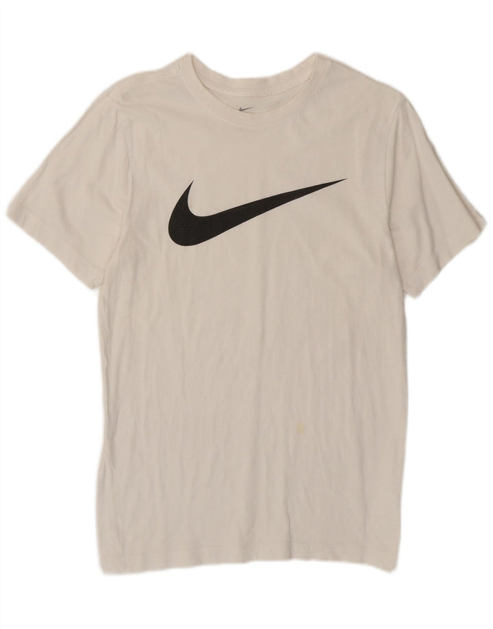 Ανδρικό γραφικό μπλουζάκι Nike, μικρό λευκό