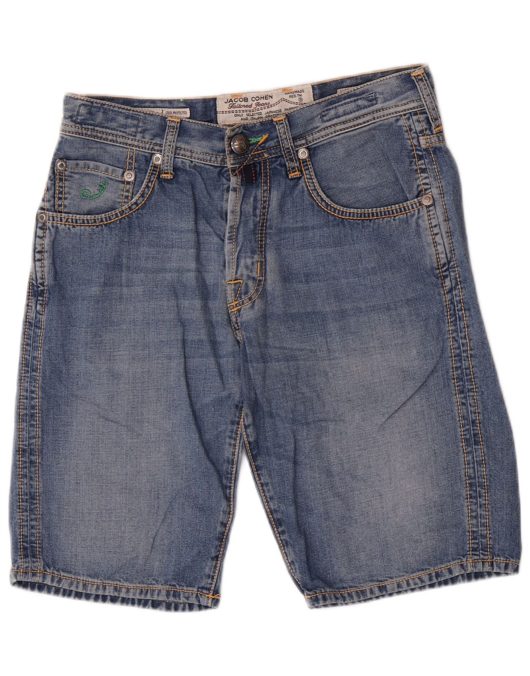 Ανδρικό τζιν σορτς Jack & Jones κανονικό W32 μεσαίο μπλε βαμβακερό