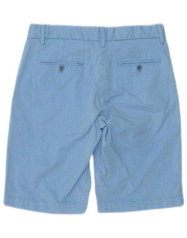 Γυναικείο σορτς Chino Gant UK 10 Small W32 Μπλε βαμβακερό