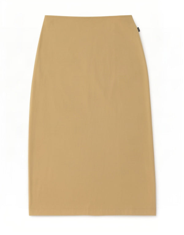 Moschino Γυναικεία Midi Φούστα IT 44 Medium W30 Beige