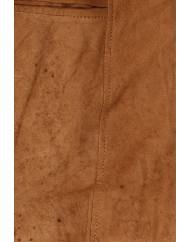 Anfor Γυναικείο Suede 2 Button Jacket IT 52 2XL Beige Leather