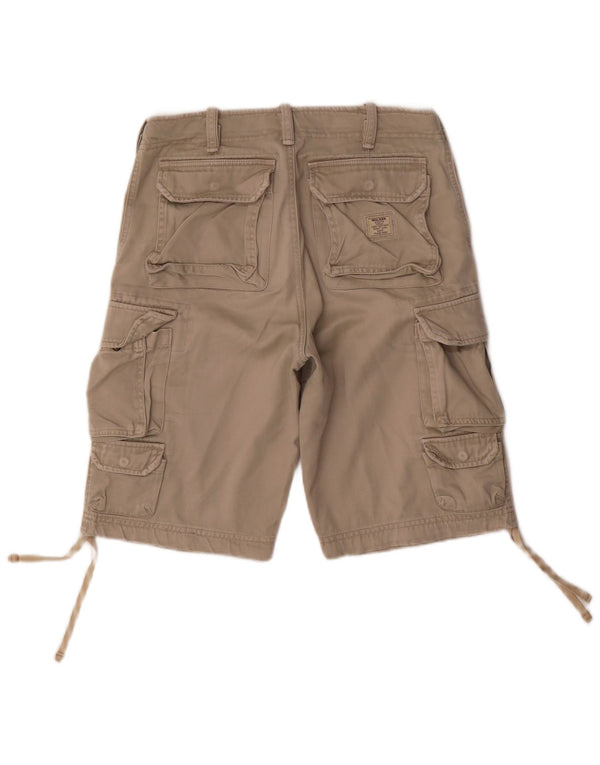 Wilker Mens Cargo Shorts W30 Medium Green