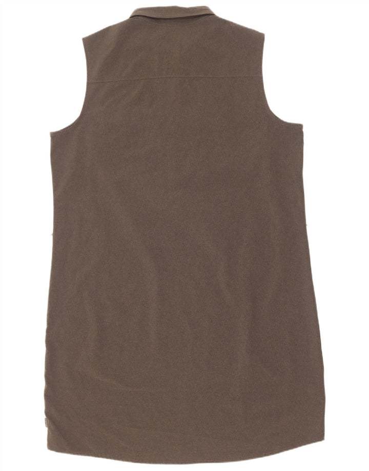 Γυναικείο αμάνικο πουλόβερ πουκάμισο Eddie Bauer UK 18 XL Grey Polyester