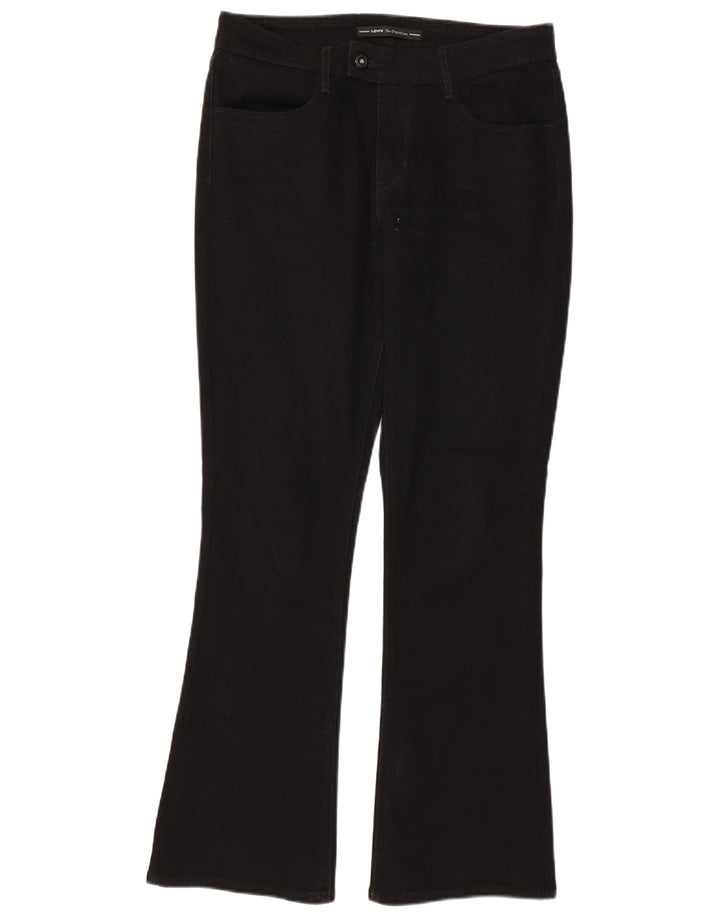 Γυναικείο τζιν Levi's Bootcut US 10 Large W32 L31 μαύρο βαμβακερό