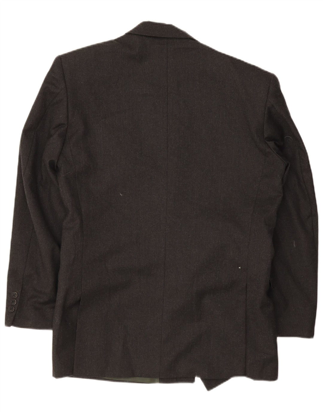 Vintage Ανδρικό Διπλό Μπουφάν Blazer IT 46 Small Black Wool