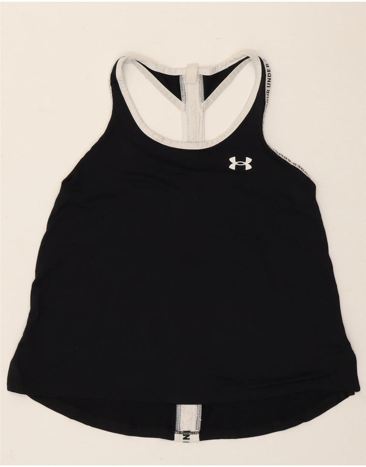 Γυναικείο γραφικό γιλέκο Under Armour Top UK 12 Medium Black Polyester