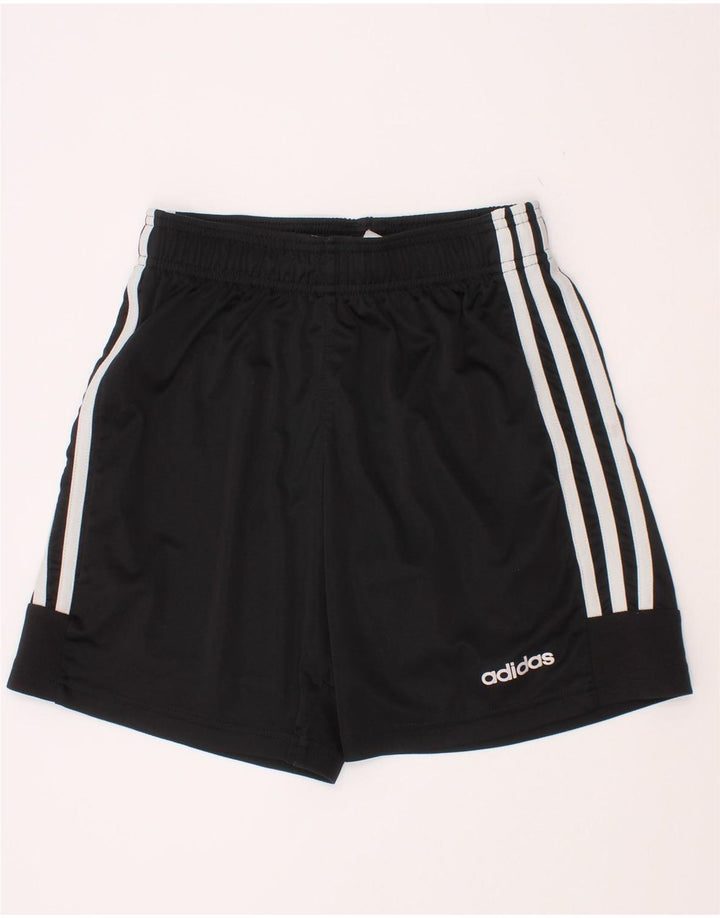 Adidas Boys Sport σορτς 11-12 ετών μαύρο πολυεστέρα