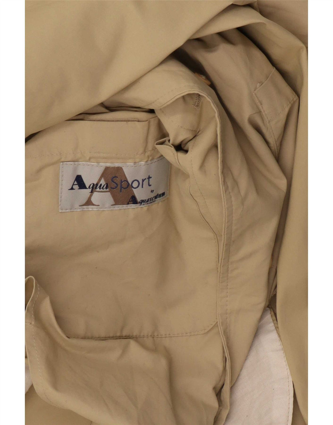 Aquascutum Ανδρική καμπαρντίνα IT 50 Large Beige Polyamide