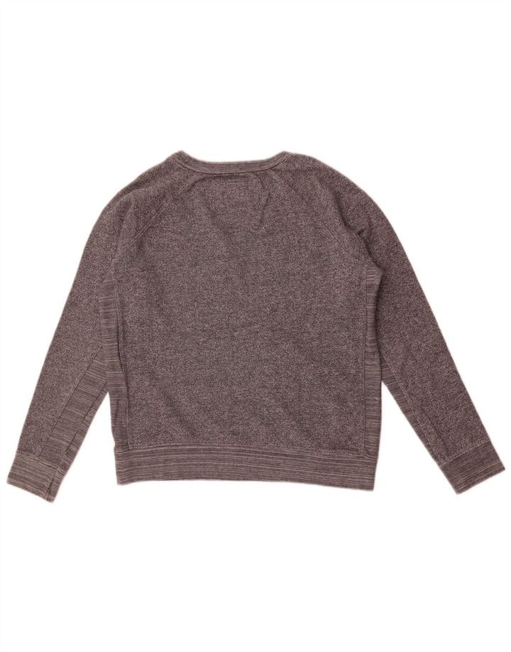 Playlife Γυναικεία φούτερ με γραφικά Crop Jumper UK 14 Medium Grey Flecked