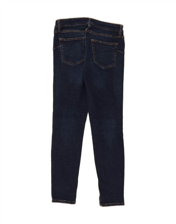 ZARA Womens Skinny Jeans EU 40 Medium W30 L28 Navy Blue Vintage Zara and Second-Hand Zara from Messina Hembry 