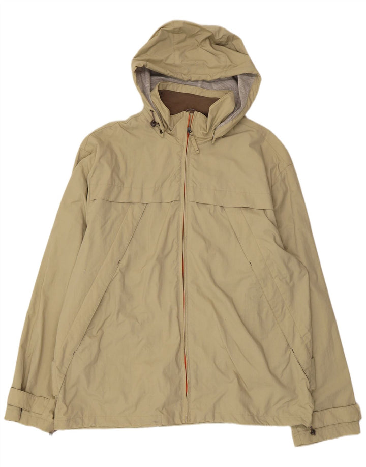 INVICTA Ανδρικό μπουφάν βροχής με κουκούλα UK 44 2XL Πράσινο Πολυαμίδιο