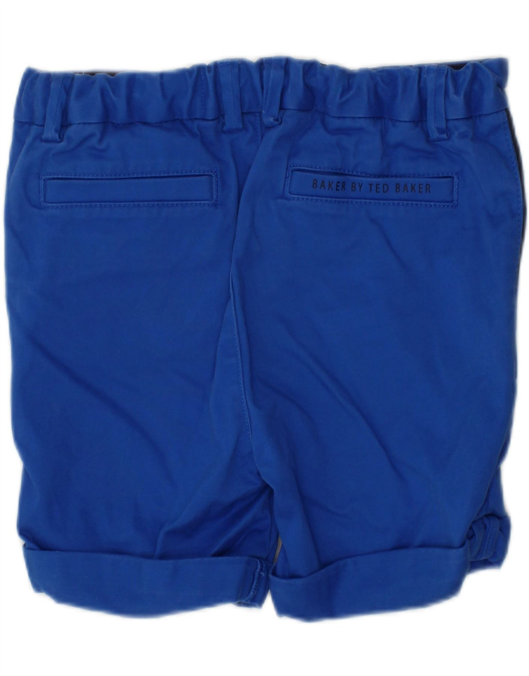 TED BAKER Boys Graphic Chino σορτς 2-3 ετών W22 Μπλε βαμβακερό