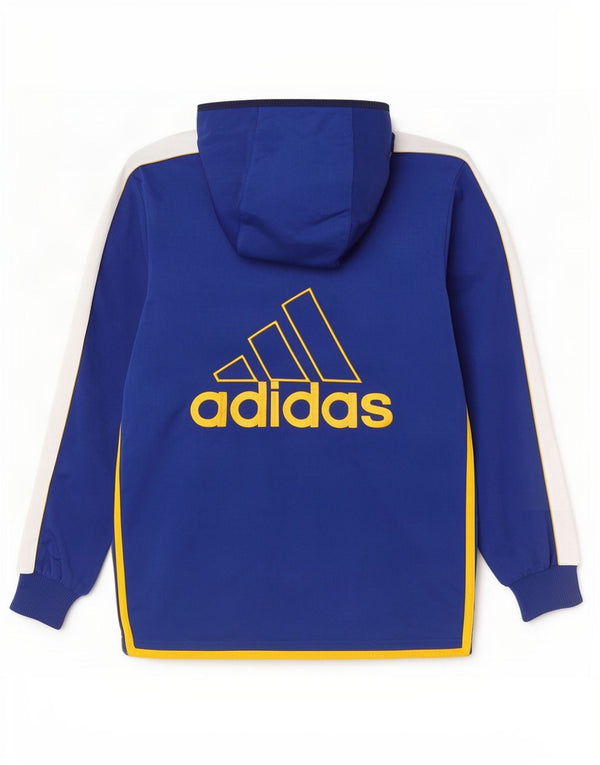 Ανδρική φόρμα γυμναστικής Adidas Top Jacket UK 34/36 Small Blue Colourblock