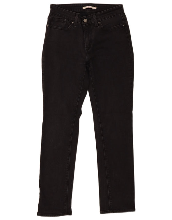 Levi's Womens 712 Slim Jeans W29 L30 Γκρι βαμβακερό