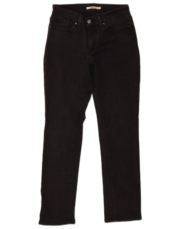 Levi's Womens 712 Slim Jeans W29 L30 Γκρι βαμβακερό