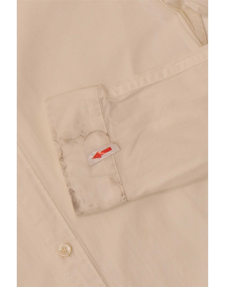 Ανδρικό πουκάμισο Tommy Hilfiger Slim Fit Βαμβακερό μεσαίο σε λευκό