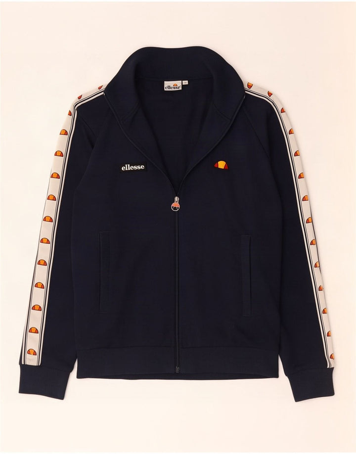 Ανδρική φόρμα γυμναστικής γραφική Ellesse Top Jacket Medium Navy Blue Colourblock