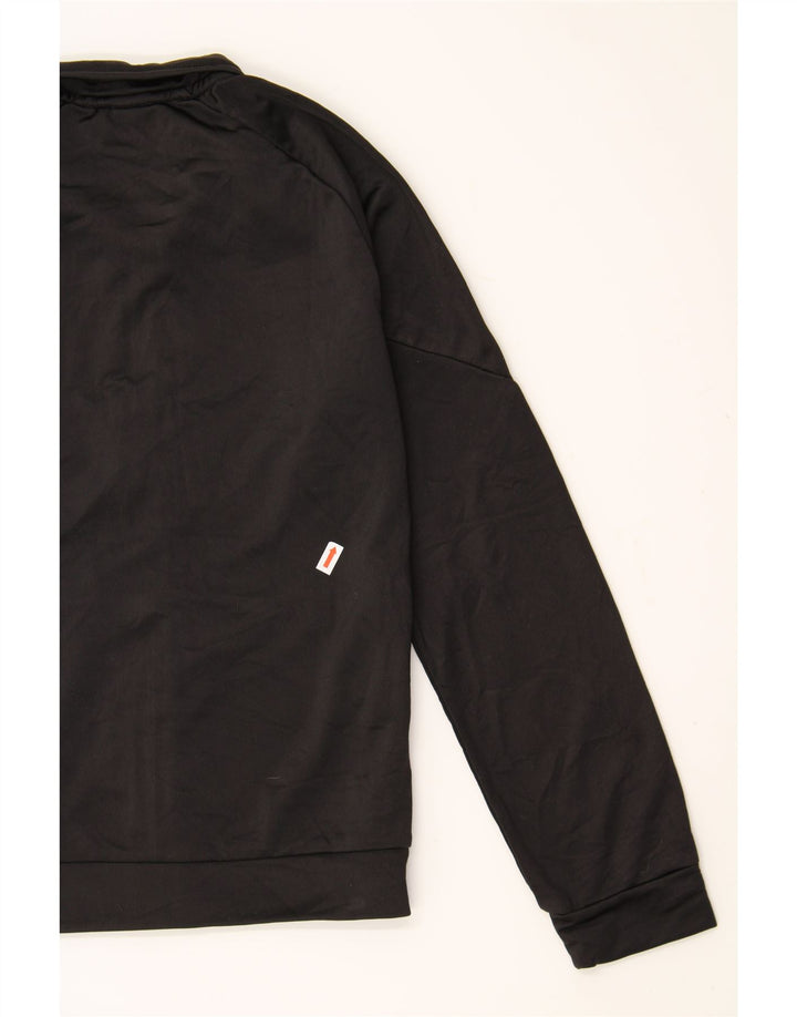 PUMA Boys Graphic Tracksuit Top Jacket 11-12 Years  Black Polyester Vintage Puma and Second-Hand Puma from Messina Hembry 