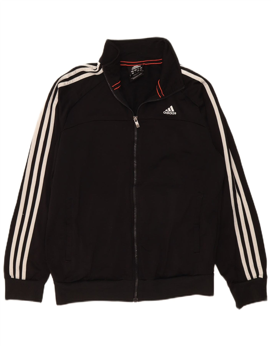 Ανδρική φόρμα Adidas Climalite Top Jacket UK 38/40 Medium Black Polyester