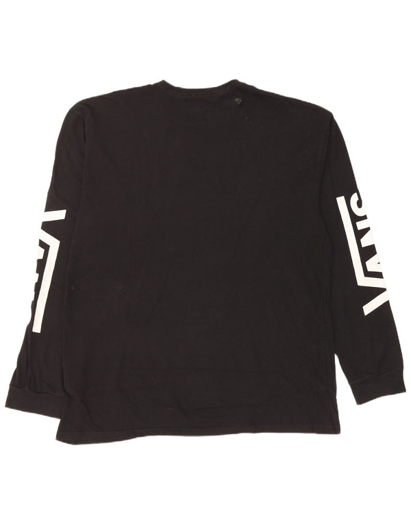 Ανδρικό Vans Graphic Top Μακρυμάνικο XL Μαύρο βαμβακερό