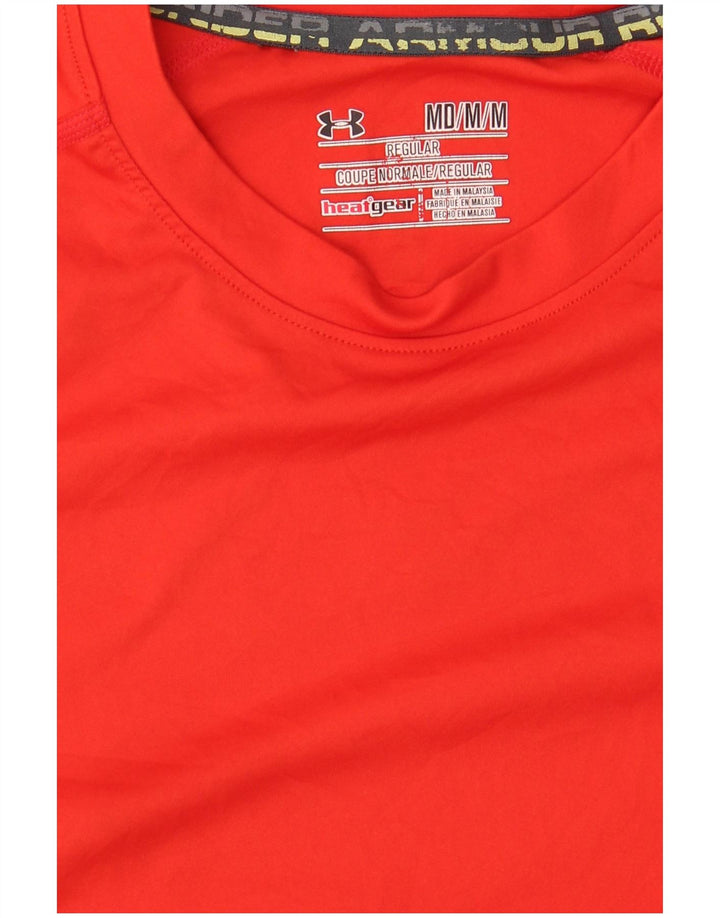 Ανδρικό μπλουζάκι Under Armour Heat Gear Top Μεσαίο Κόκκινο Πολυεστέρας