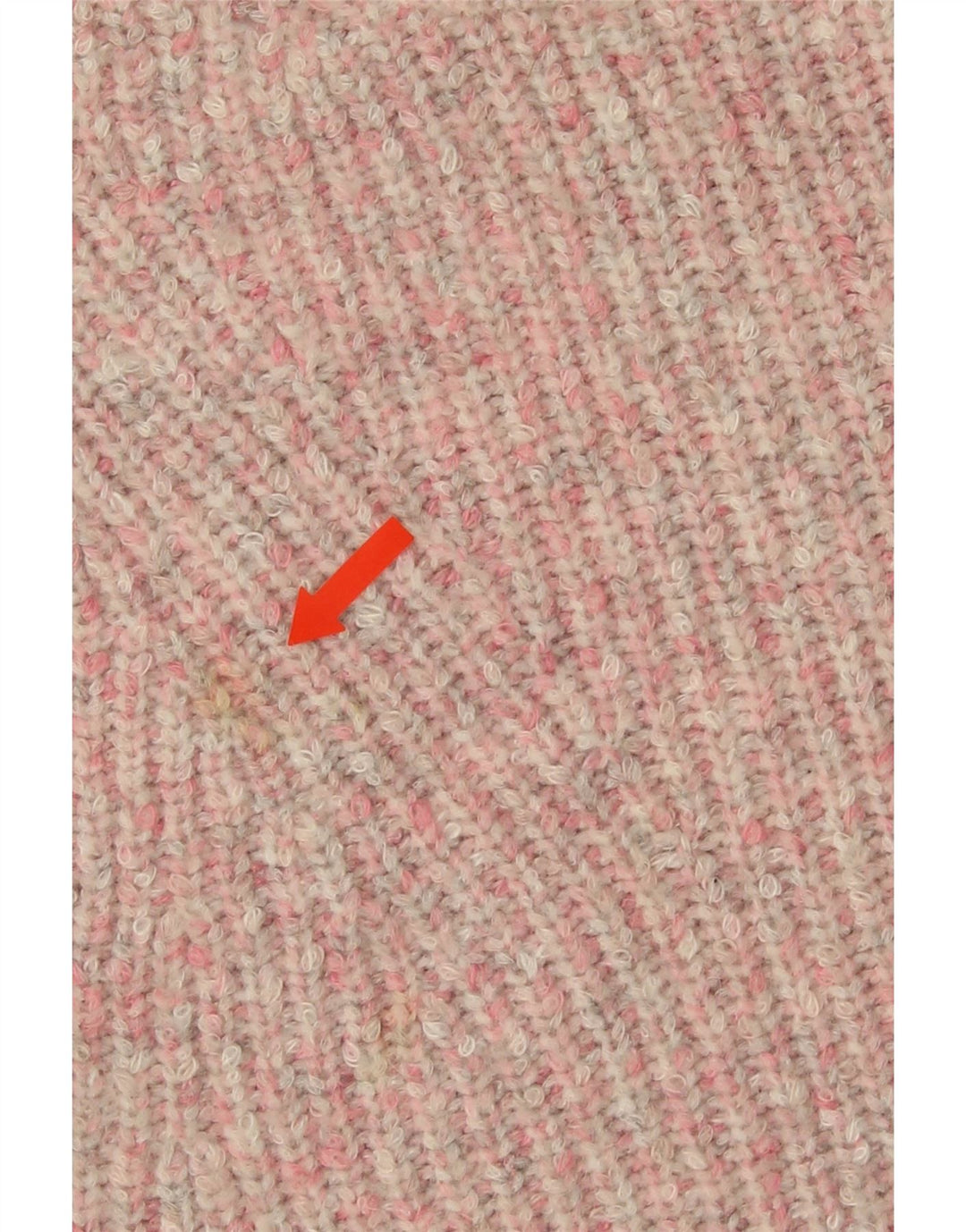 Marks & Spencer Γυναικείο πουλόβερ με λαιμόκοψη UK 14 Medium Pink Flecked