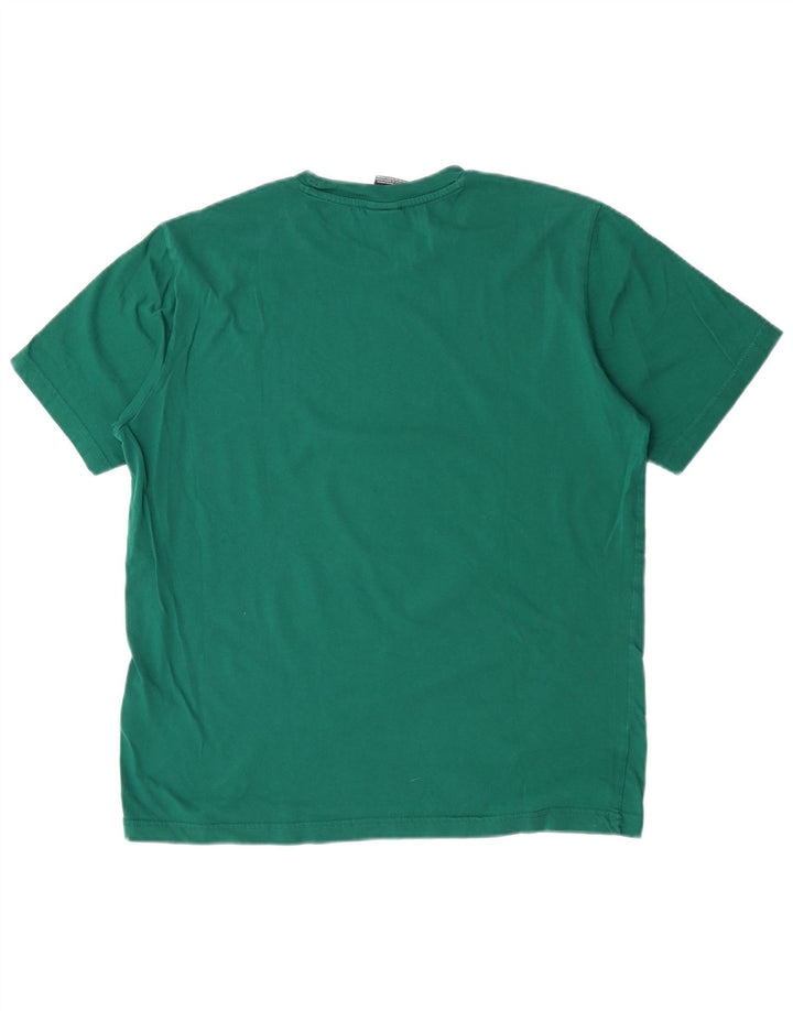 Ανδρικό T-Shirt Champion Top μεγάλο πράσινο βαμβακερό