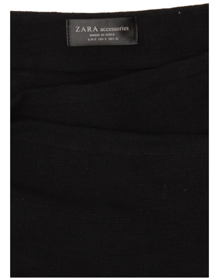 Zara Γυναικεία Πλεκτή Φούστα Wrap Μικρή W26 Μαύρη