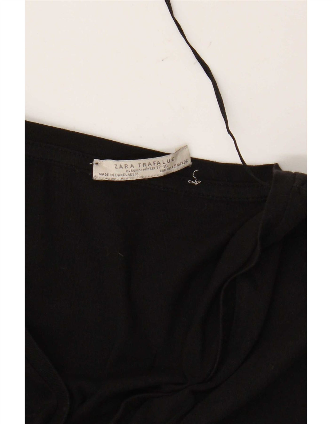 Zara Γυναικείο Trafaluc Oversized Top 3/4 Sleeve UK 10 Small Black