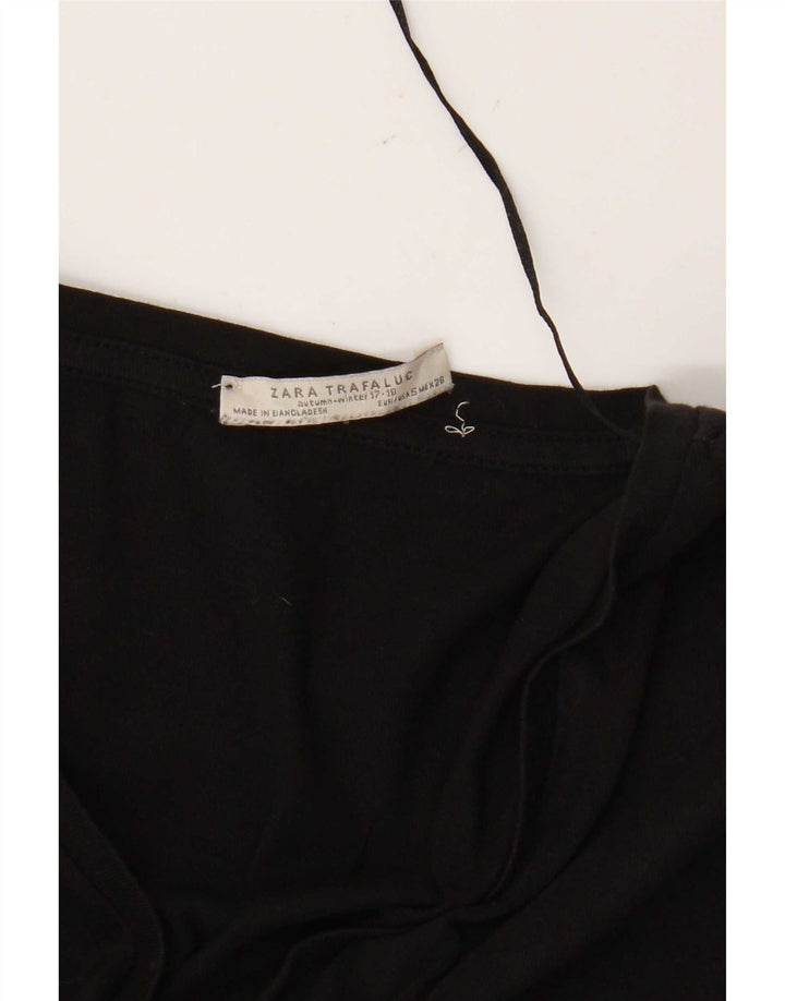 Zara Γυναικείο Trafaluc Oversized Top 3/4 Sleeve UK 10 Small Black