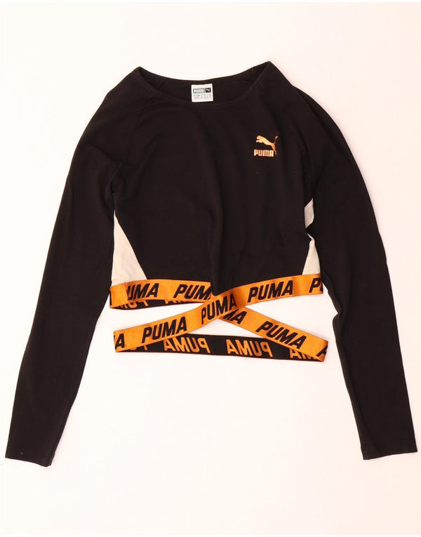 Μακρυμάνικο UK 16 Γυναικείο γραφικό τοπ PUMA Crop