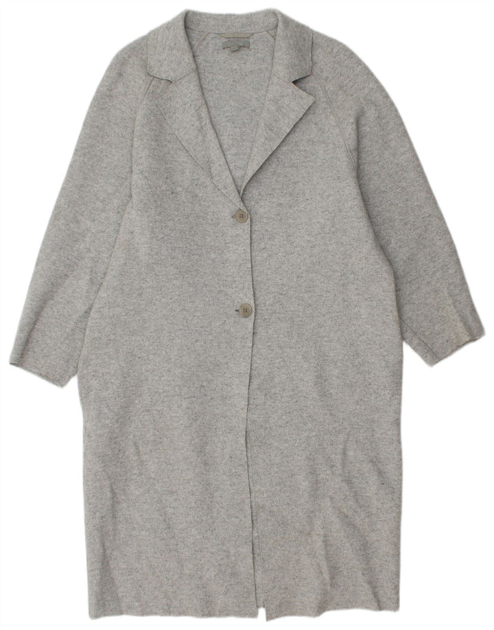 Cos Γυναικείο Πανωφόρι Τζέρσεϊ UK 10 Small Grey Wool