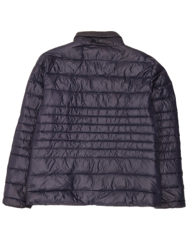 Crew Clothing Ανδρικό μπουφάν με κουκούλα UK 42 XL Navy Blue Nylon