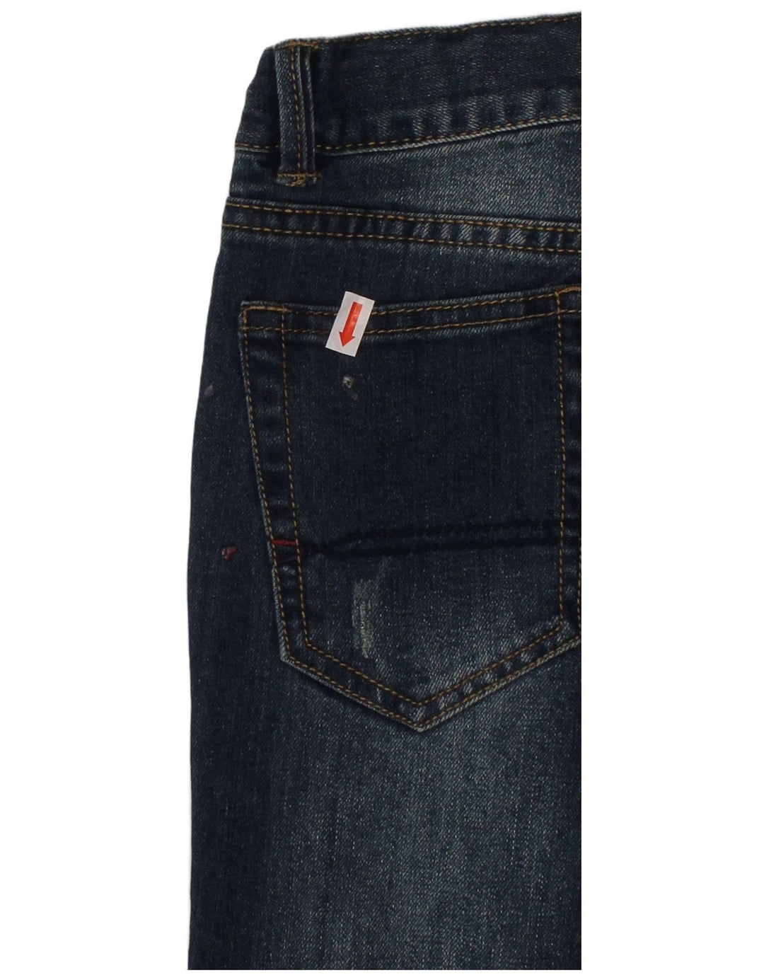 TOMMY HILFIGER Boys distressed Straight Jeans 5-6 ετών W24 L20 Blue