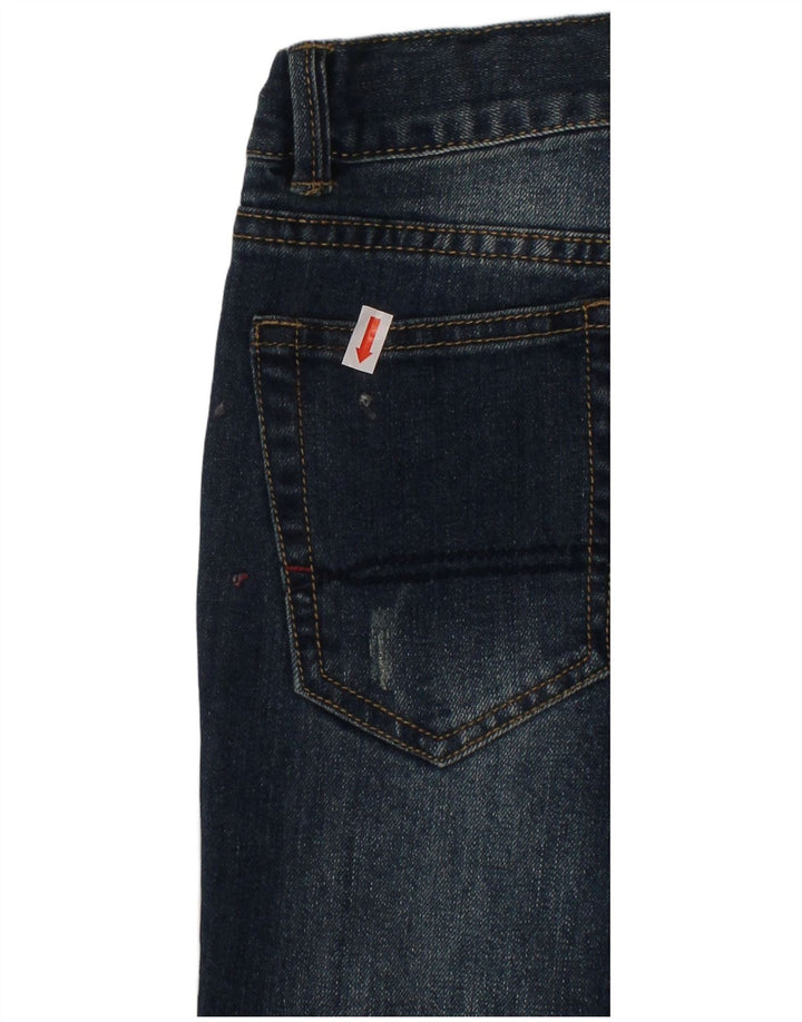 TOMMY HILFIGER Boys distressed Straight Jeans 5-6 ετών W24 L20 Blue