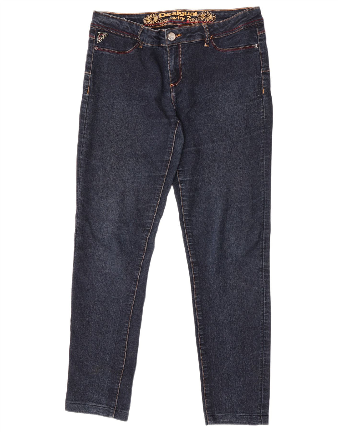 Desigual Γυναικείο Skinny Jeans W34 L29 Μπλε